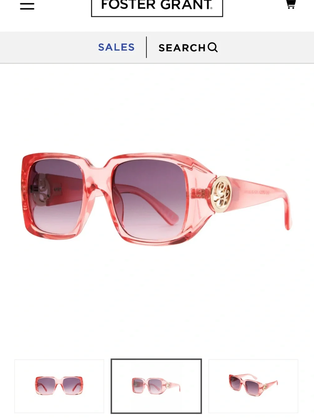 Foster Grant x Wicked Sunglasses “Glinda-fied”